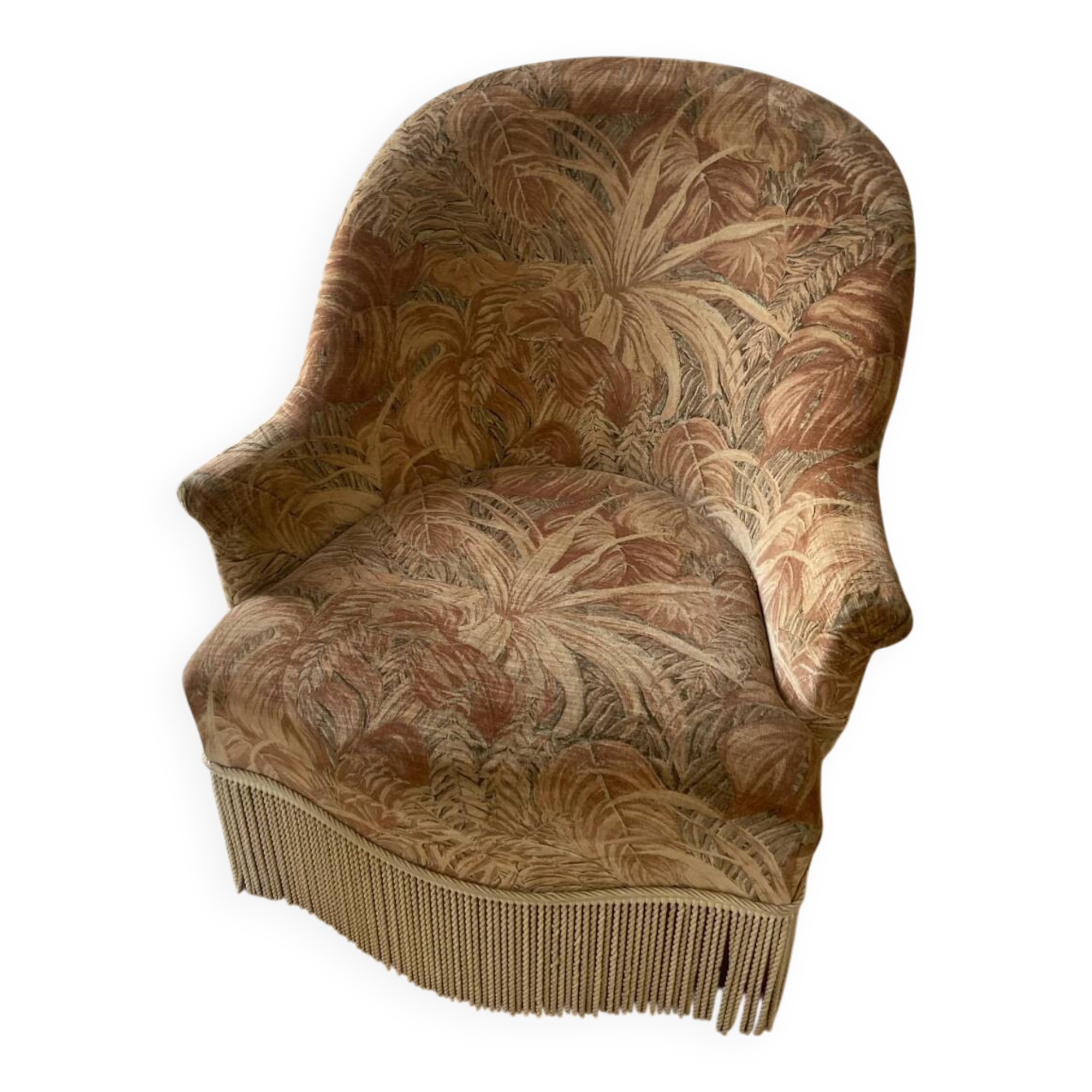 Toad armchair, early 20th century