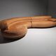 Sculptural canapé by Wiener Werkstätte, Austria, 1980s
