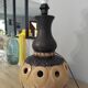 Vintage ceramic sun lamp from the 70s.