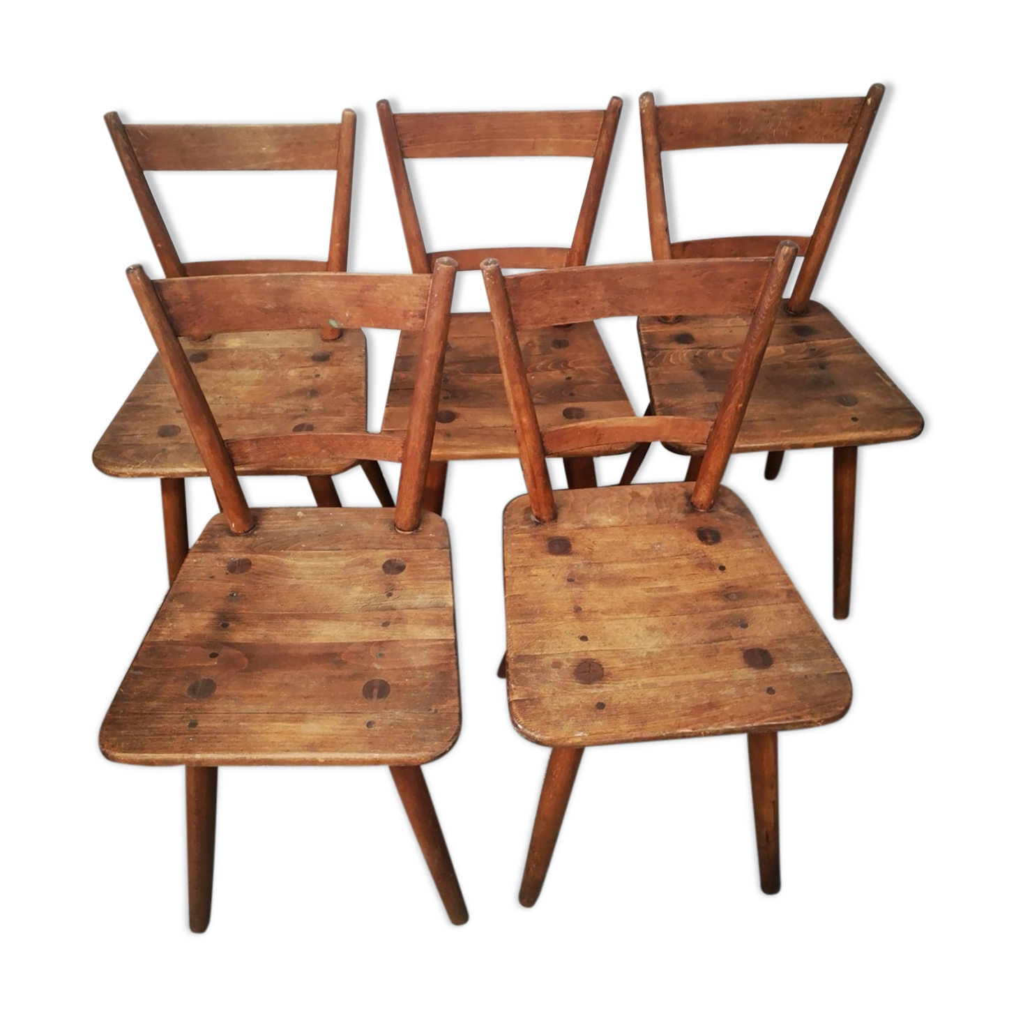 Series of 5 scandinavian legs brutalist