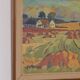 Original Swedish Oil on Canvas – “Landskap” – Vintage & Framed