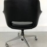 Leather Office Chair, 1960s
