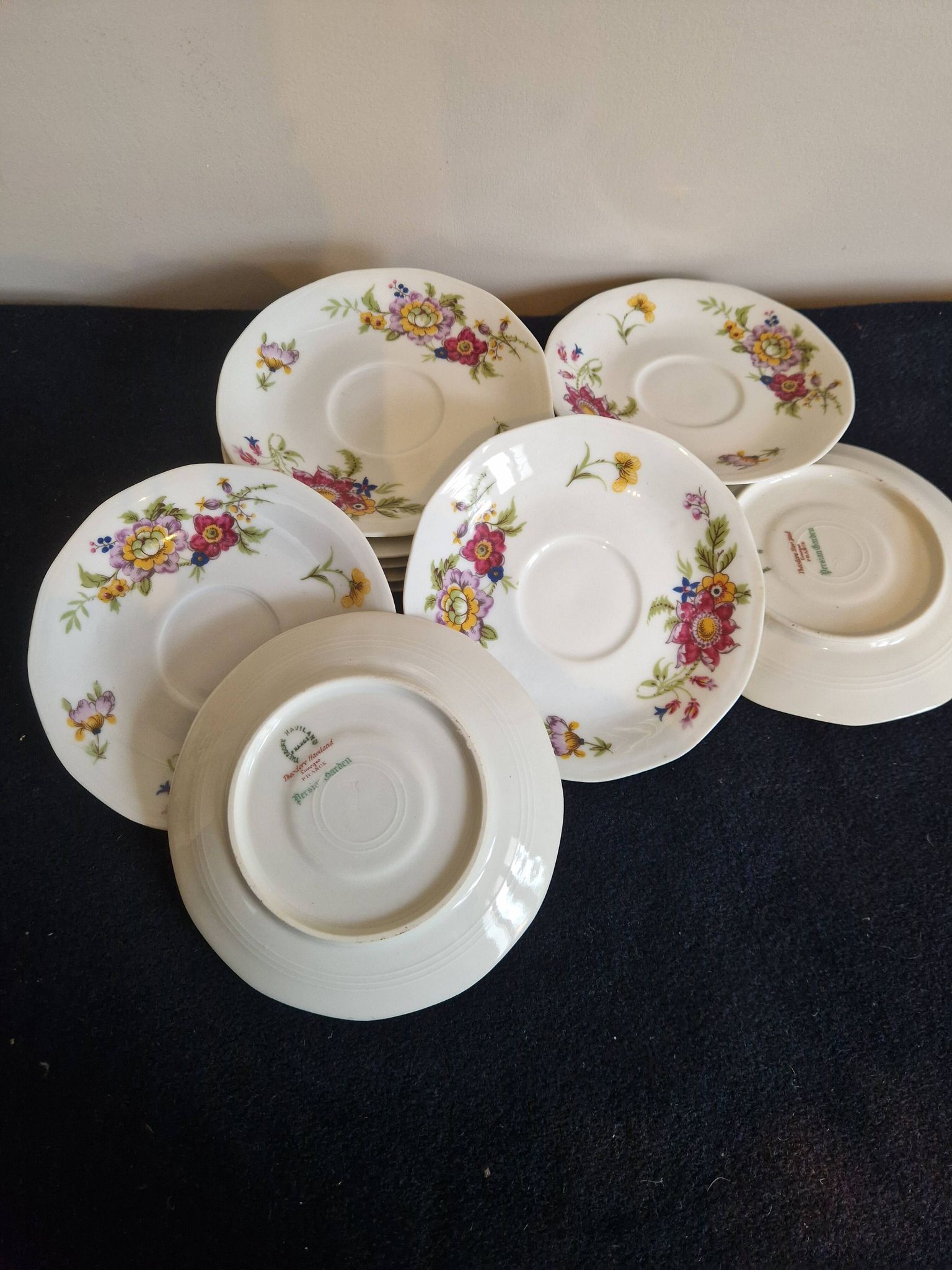 Théodore Haviland Limoges - 23-piece coffee service - Persian Garden decoration