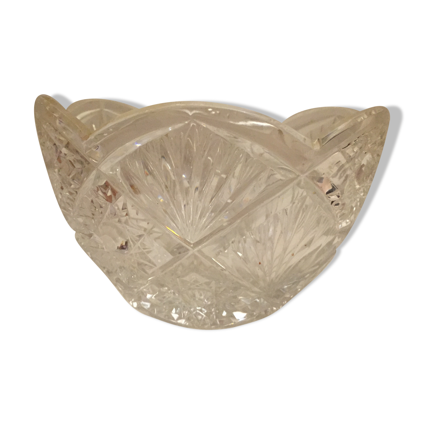 Saladier en cristal