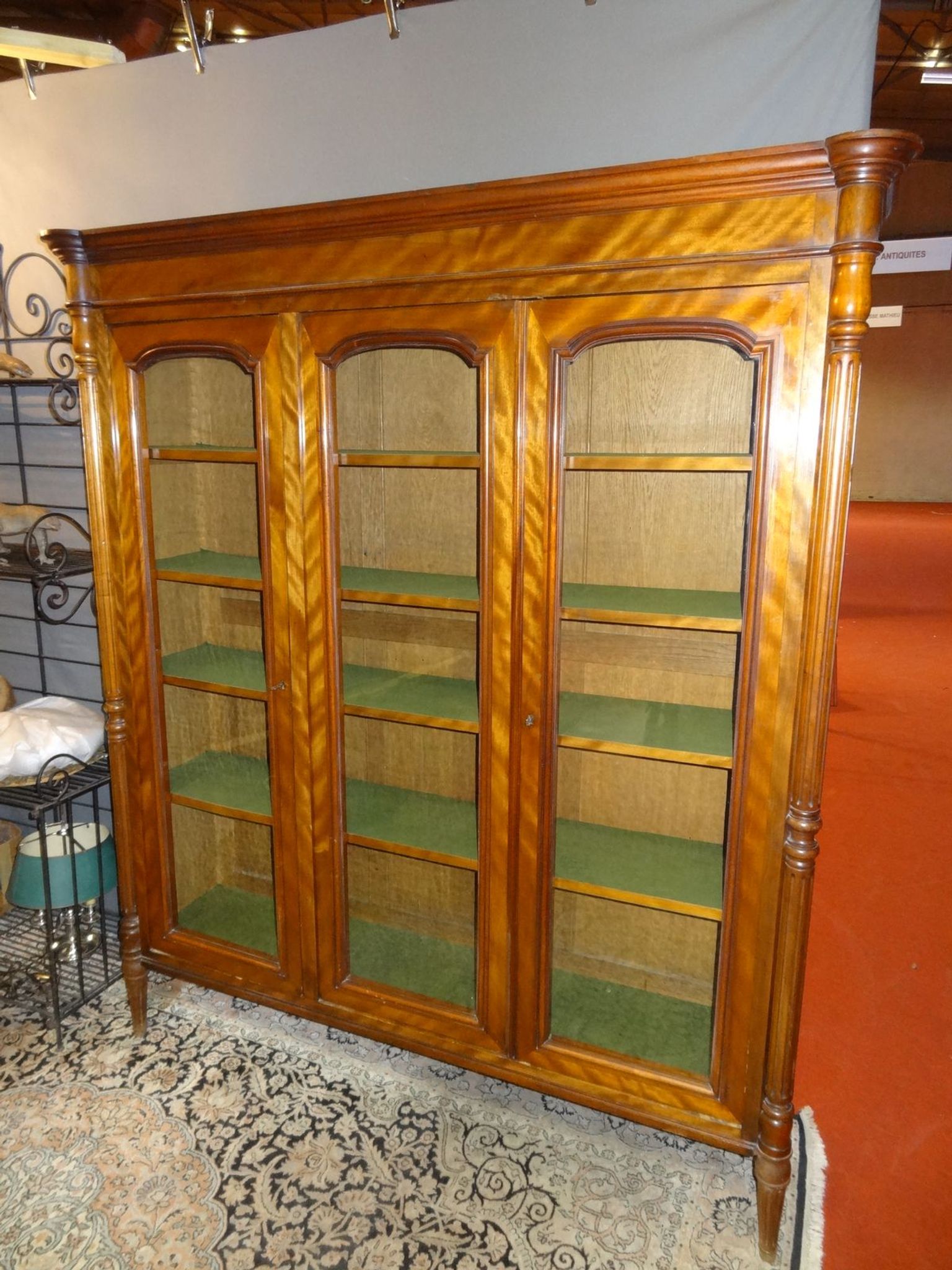 English bookcase 19th