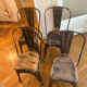 Set of 4 Boston chairs in patinated bronze metal – Westwing ni