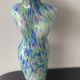 Large Murano Vase Woman Bust Vintage