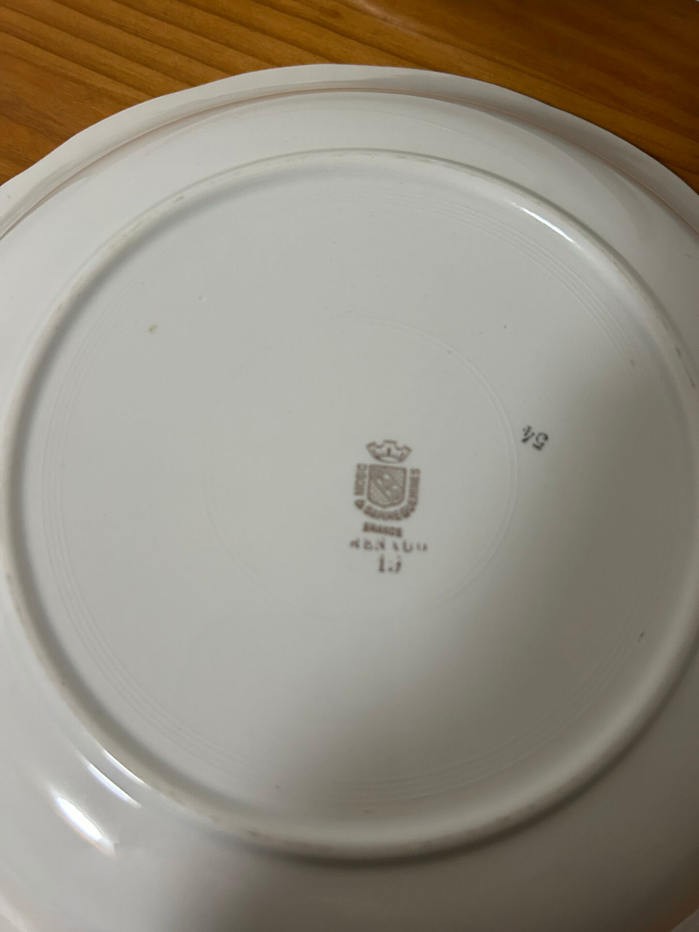 Set of 3 Serving Dishes Digoin & Sarreguemines - RENAUD Model
