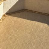 Coffee table/display cabinet in painted polychrome wood.