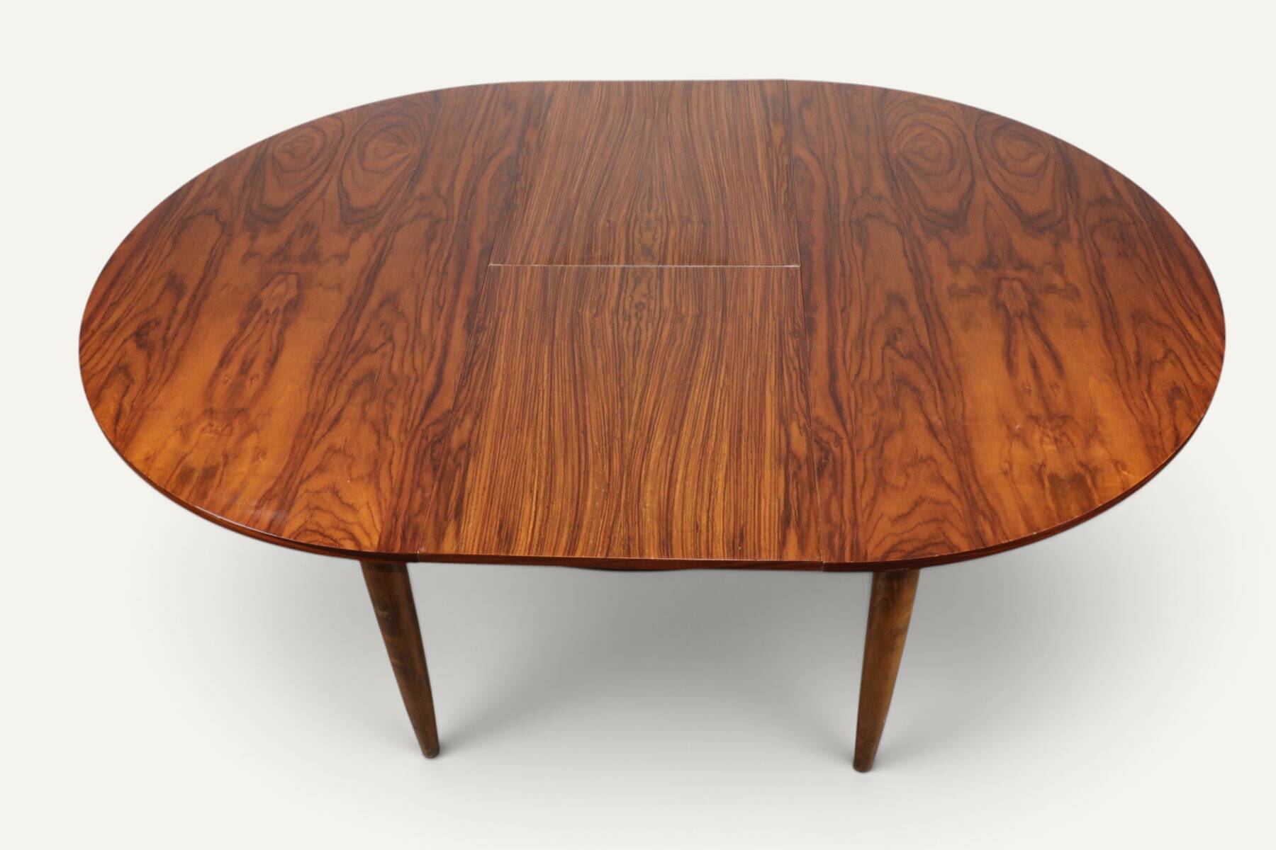 Table de repas extensible en teck, années 1960