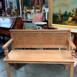Renaissance-style bench