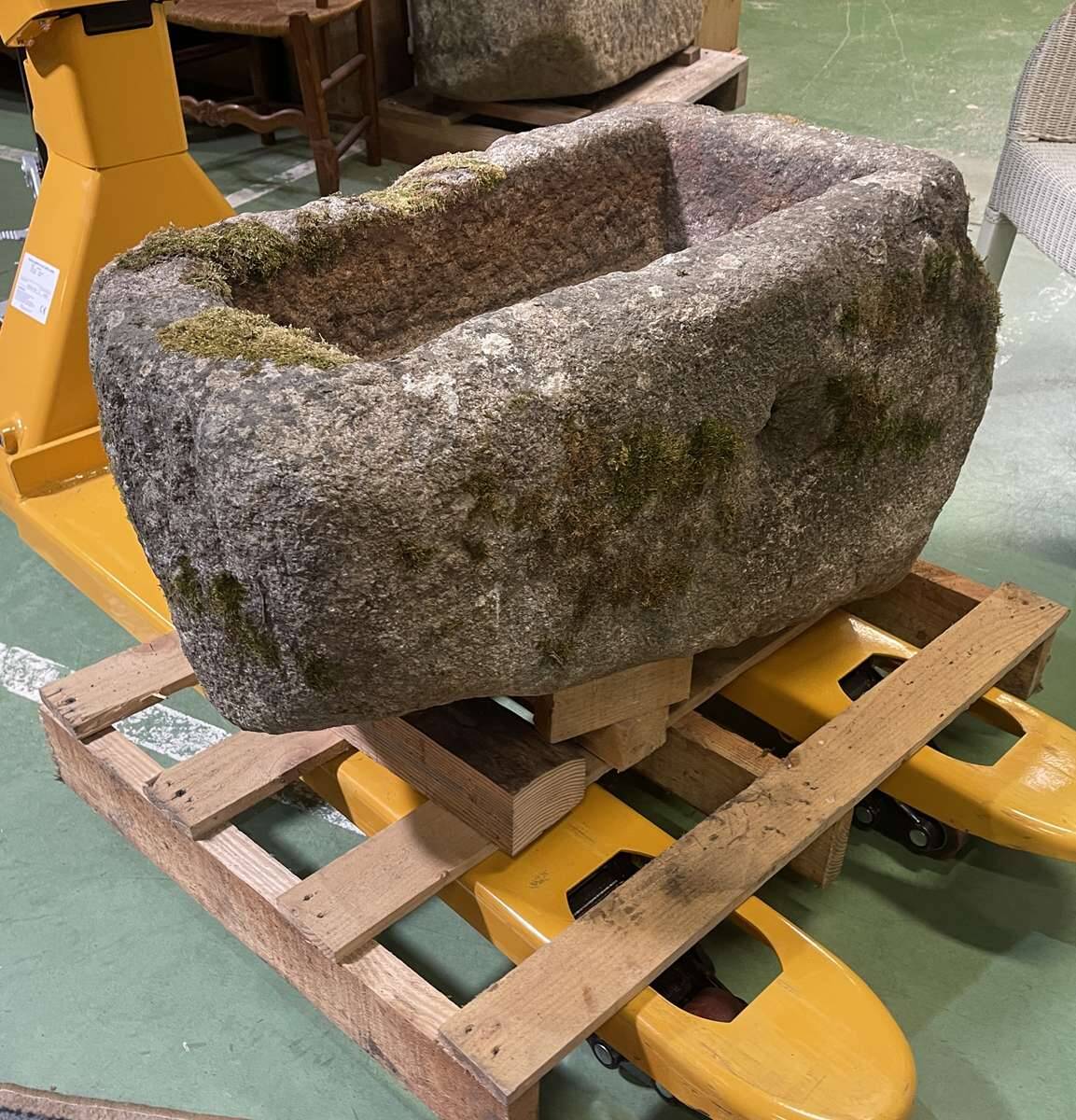 19th century granite trough