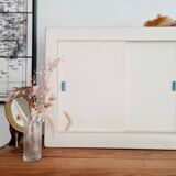 Old white medicine cabinet