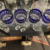 4 crystal whisky glasses from St Louis