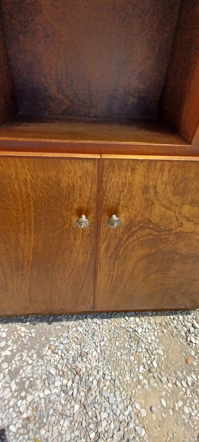 Scandinavian open bookcase vintage 1950s open bookcase
