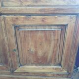 Old walnut or low sideboard buffet