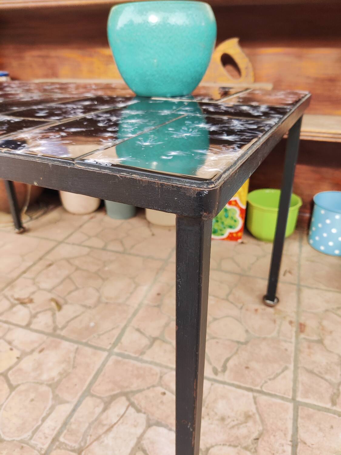 Earthenware coffee table