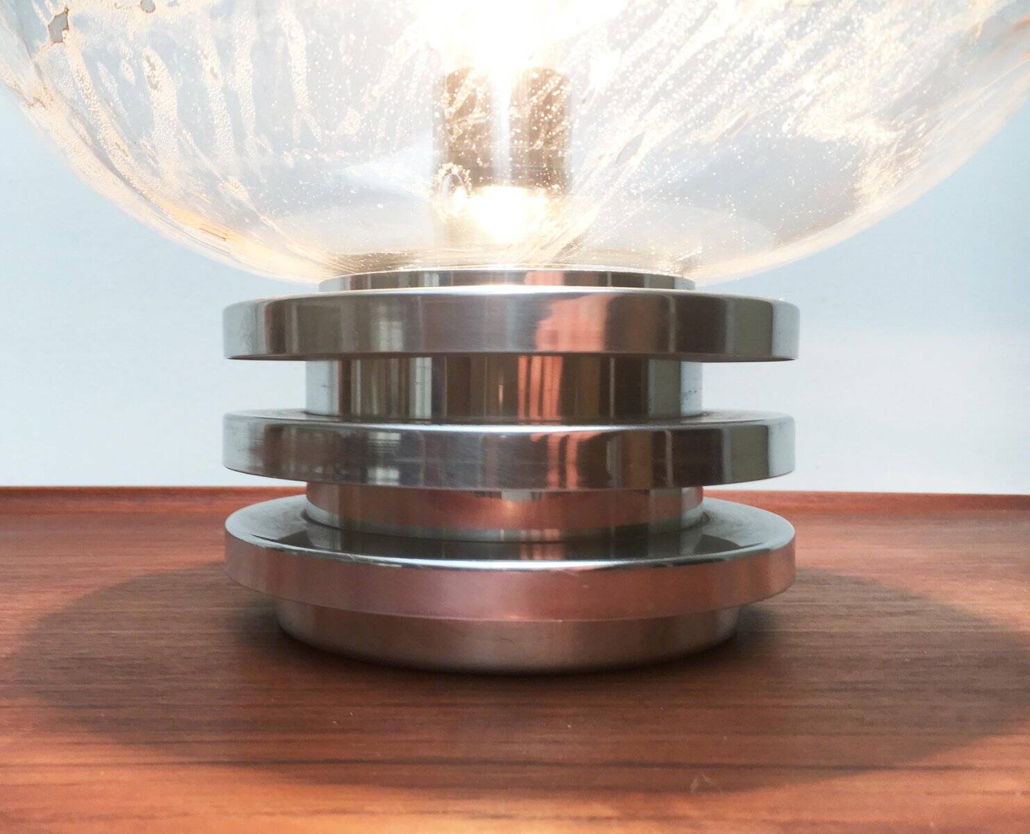 Mid-Century German Bulb Table Lamp from Doria Leuchten, 1970s