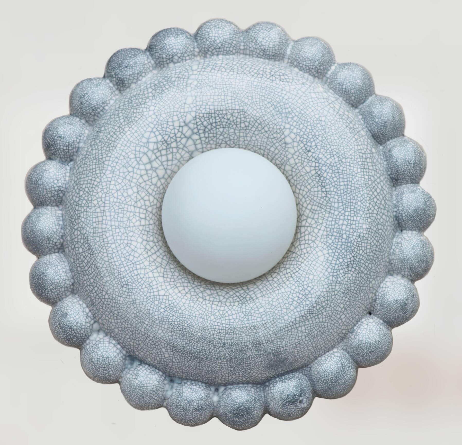 Luna Tall Raku Wall Lamp