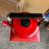 Vintage enameled kettle