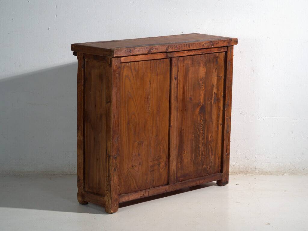 Shanxi buffet in original red paint with four drawers – China, circa 1930