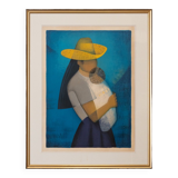 Engraving by Toffoli countersigned artist's proof 20th century