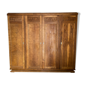 Magnificent Basque wardrobe late nineteenth century