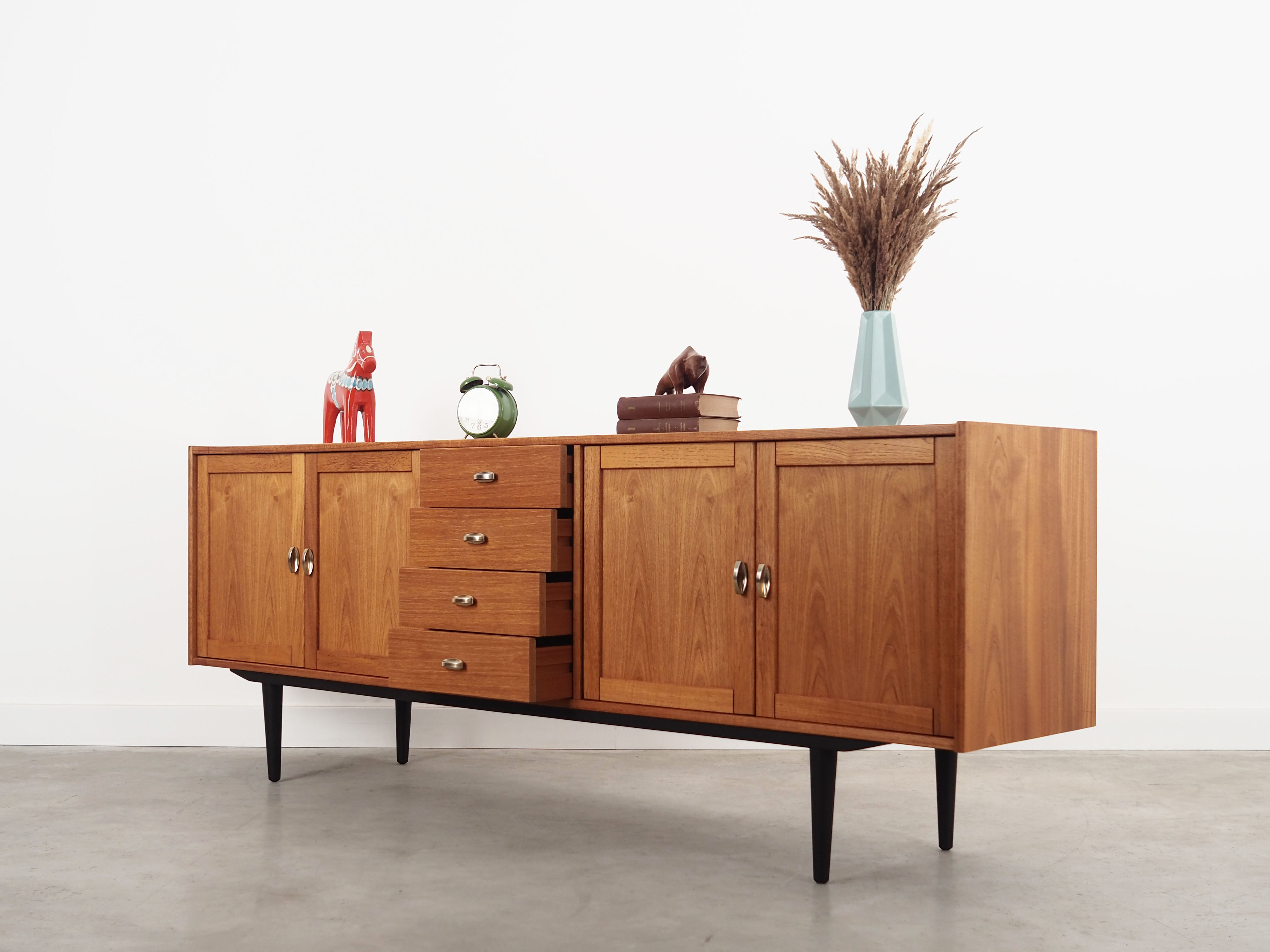 Teak sideboard, Danish design, 1970s, production: Denmark