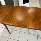 Vintage 1970s extendable Scandinavian teak table