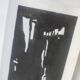 Peinture abstraite noir