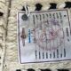 2 bedspreads 63 cm x 123 cm “handmade” wool whore