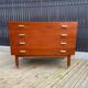 Teak chest of drawers
