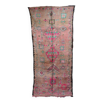 Boujad. tapis marocain vintage, 149 x 348 cm