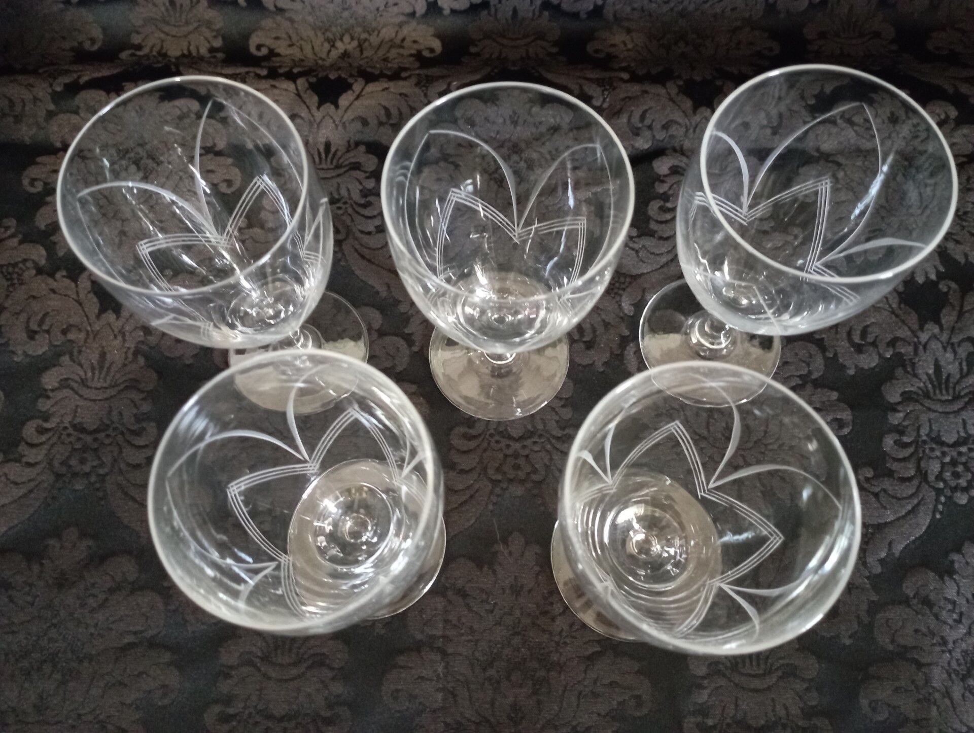 Old wine glasses