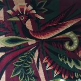 Large-format vintage tapestry