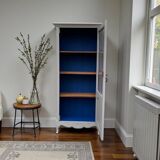 1930s Parisian glass-fronted wardrobe