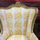 Pair of wing chairs