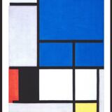 Piet Mondrian illsutration