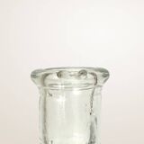Fluted glass liqueur carafe