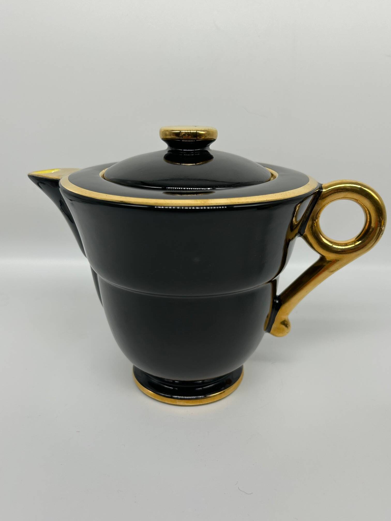 teapot, milk jug, sugar bowl set from Salins