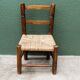 Straw children's chair