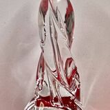 Twisted crystal lamp base - 15 / 17 cm