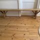 Ancien banc de ferme