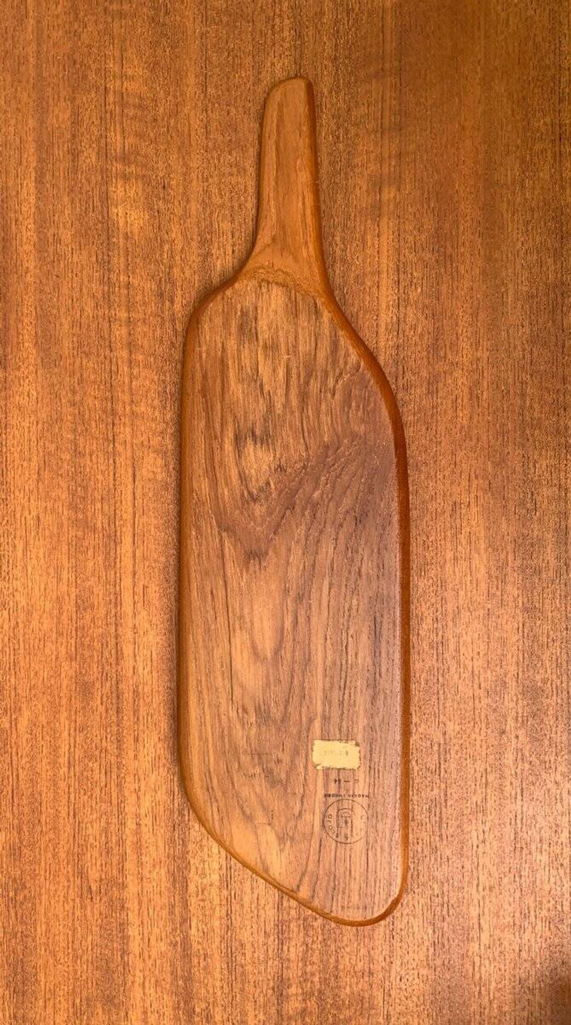 Swedish teak bowl from the mid-century by Upsala Slöjd, 1960s.