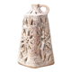 Openwork ceramic jar lamp signed Bonaudi Vallauris