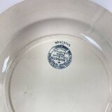 Lot of Plate, Platter, Ramier and Soup Tureen, Iron Earth, "Excelsior" service, E. Bourgeois, late 19th century