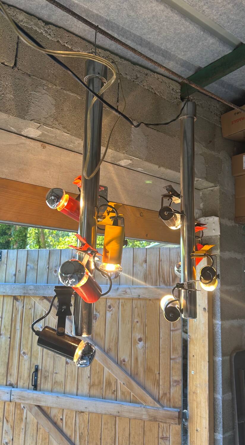 2 Targetti sankey pendant lights