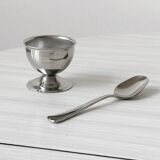6 stainless steel egg cups