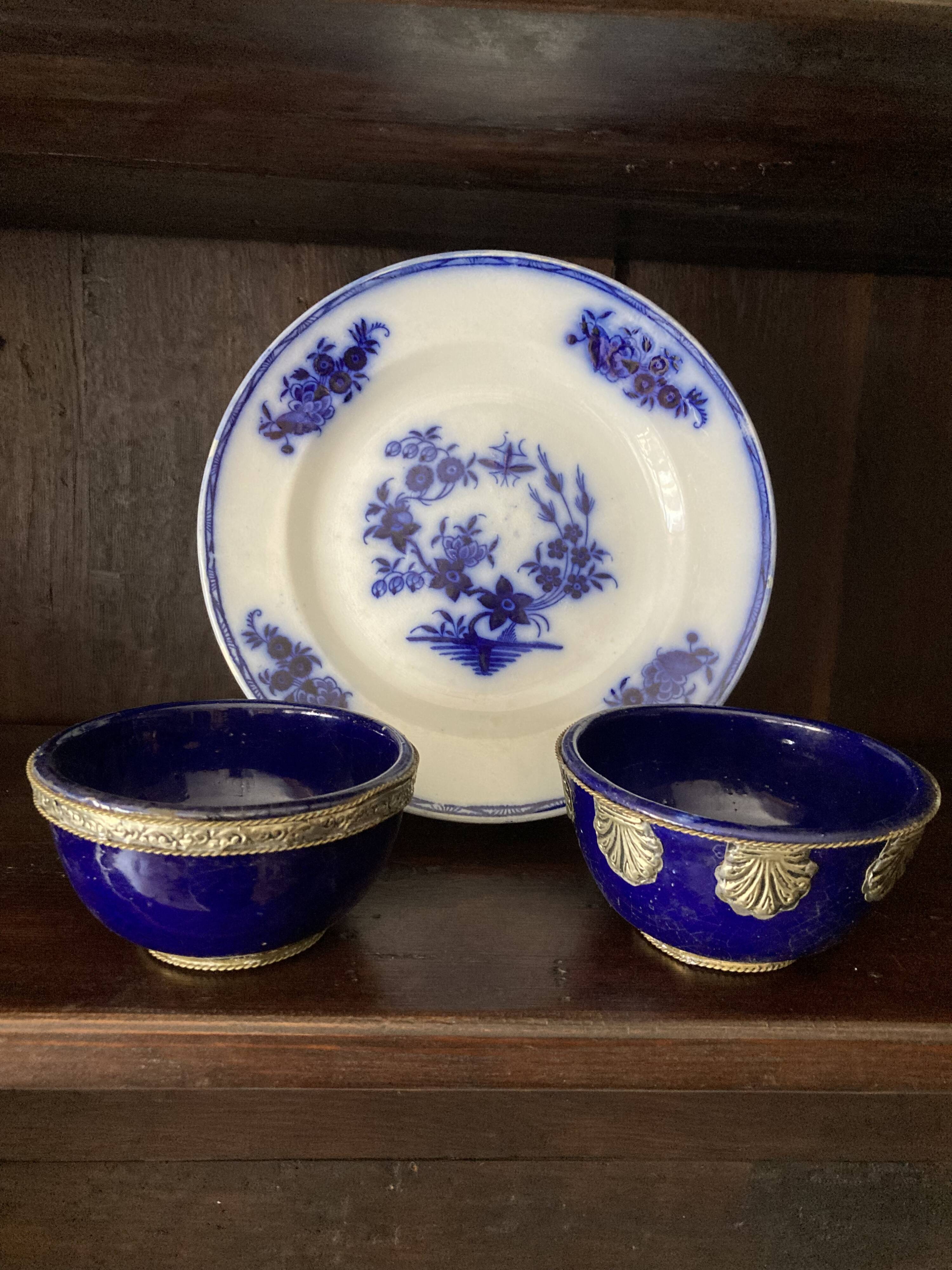 Plate - decorative example Large bouquet