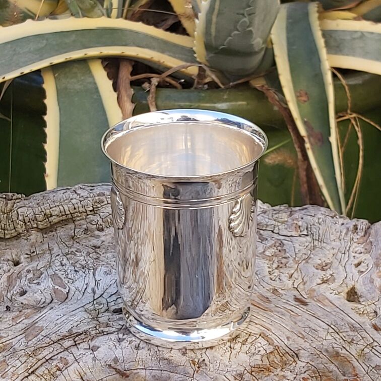 Timbale massive silver Minerva